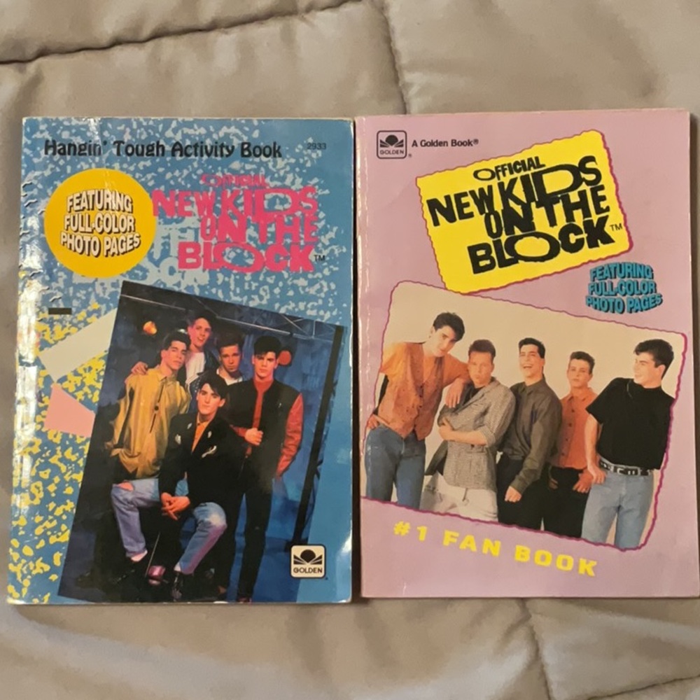 New Kids on the Block Activity Books